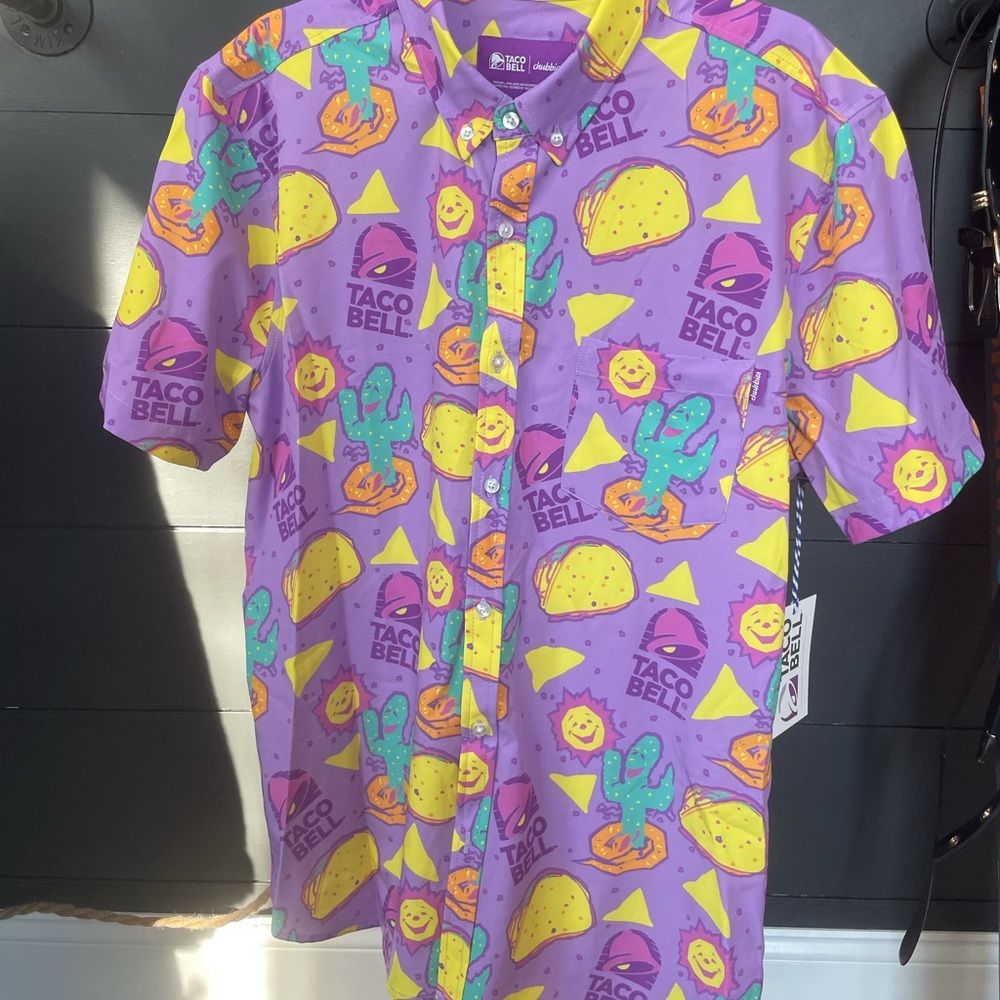 Chubbie’s Limited Edition “TACO SUPREME” Slim-fit Button Up